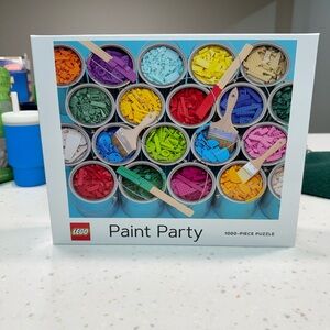 Lego Paint Party 1000 Piece Puzzle